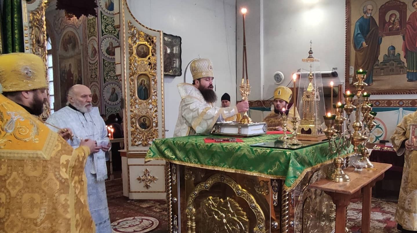 Подробнее о статье Станица Луганская. Викарий Луганской епархии возглавил престольное торжество