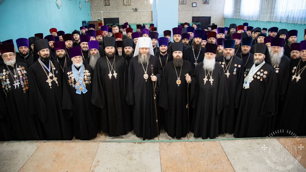 Подробнее о статье Луганск. Митрополит Пантелеимон возглавил ежегодное Епархиальное собрание духовенства Луганской епархии