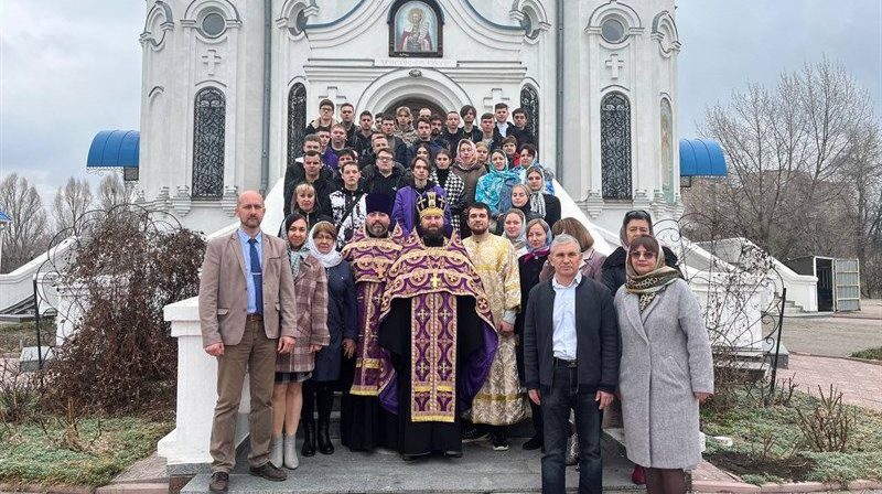 Луганск. Молебен в честь 103 — летия Далевского Университета