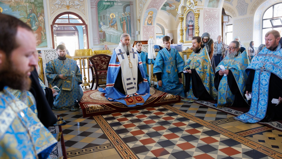 Подробнее о статье Луганск. Архипастырь совершил молебен с акафистом у Луганской иконы Божией Матери