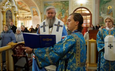 20.11.24. Митрополит Пантелеимон совершил молебен с акафистом у Луганской иконы Божией Матери