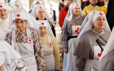 Луганск. Чин посвящения в сестры милосердия