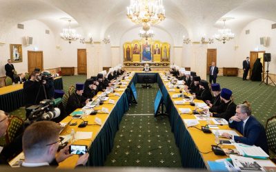 Митрополит Пантелеимон принял участие в совместном заседании Священного Синода и Высшего Церковного Совета