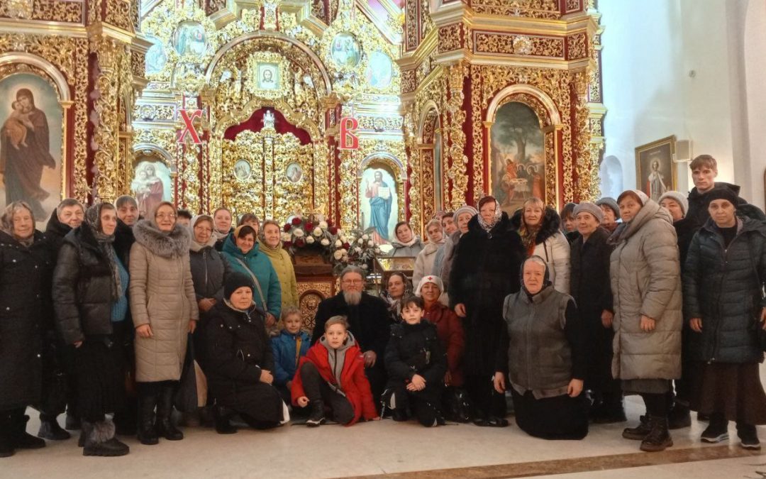 Паломники из Луганской Епархии посетили к святыни Москвы и Подмосковья