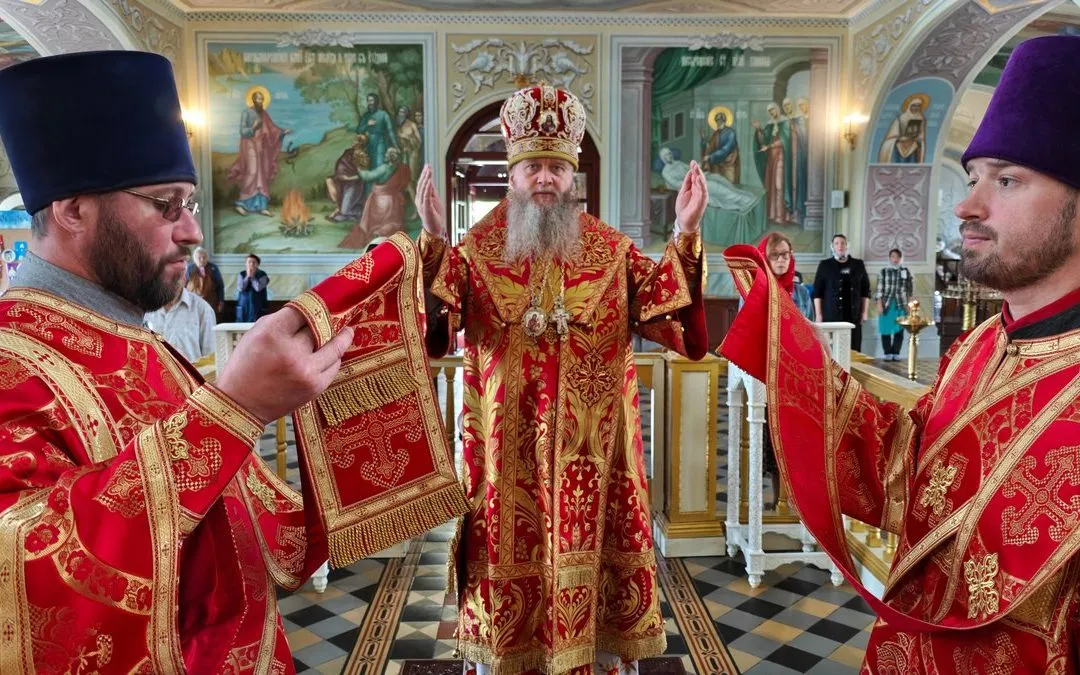 Луганск. Отдание праздника Пасхи
