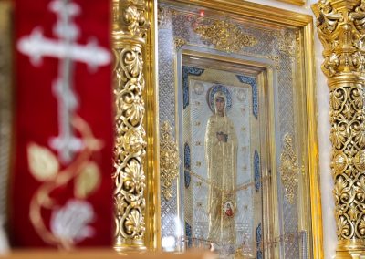 Священнослужители совершили молебное акафистное пение и заупокойную Литургию