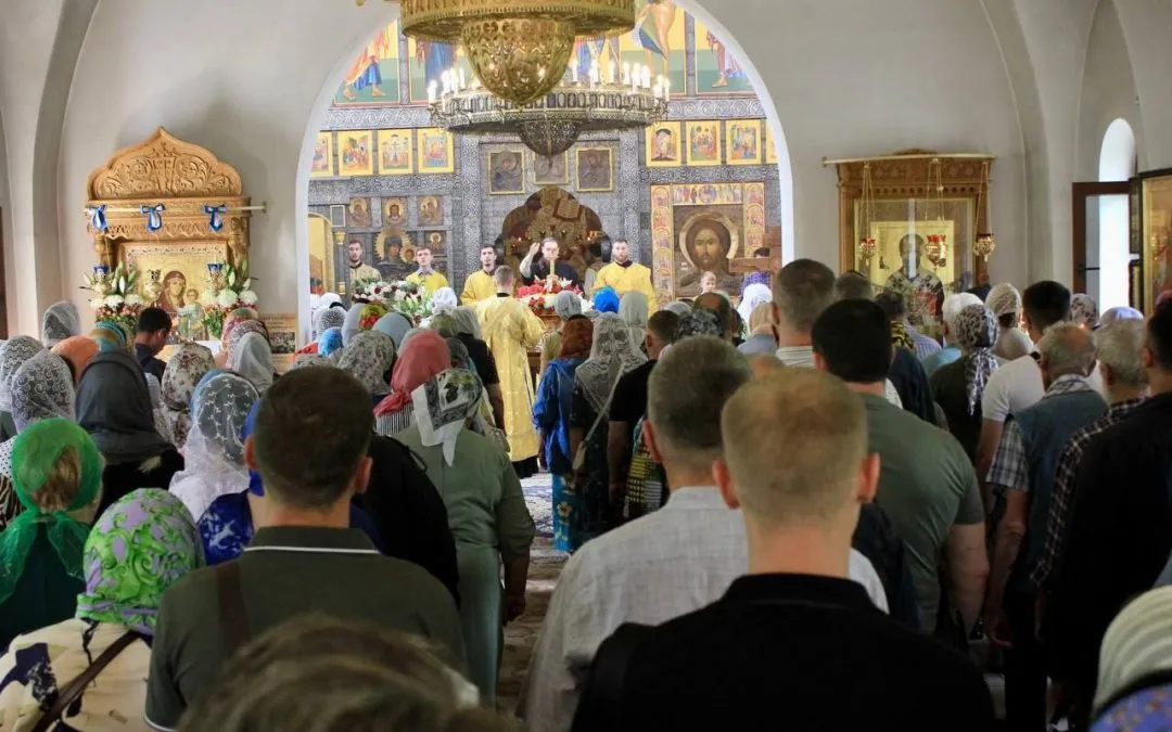 Престольный праздник Всехсвятского подворья Вознесенского монастыря