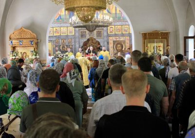 Престольный праздник Всехсвятского подворья Вознесенского монастыря