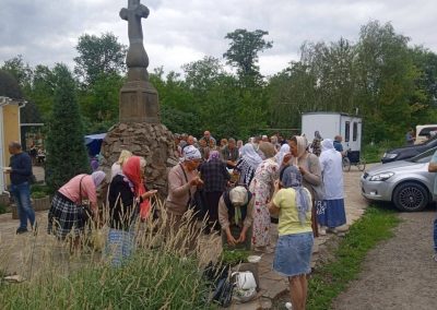 Престольный праздник Всехсвятского подворья Вознесенского монастыря