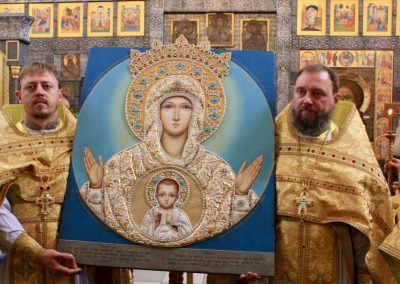 Престольный праздник Всехсвятского подворья Вознесенского монастыря