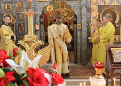 Престольный праздник Всехсвятского подворья Вознесенского монастыря