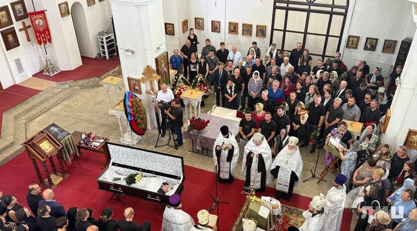 В храме иконы Божией Матери совершено отпевание М.В Пилавова