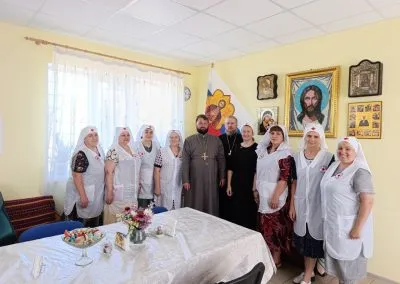 Состоялась встреча сестер милосердия с руководителем направления помощи военным госпиталям