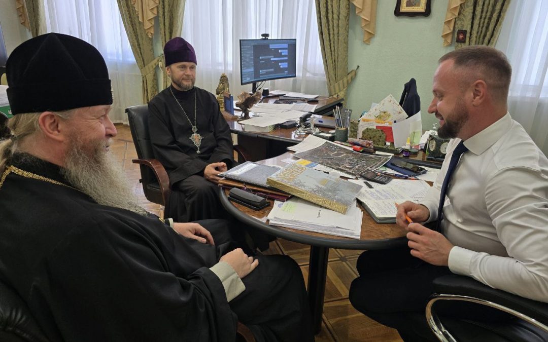 Митрополит Пантелеимон встретился с ректором Луганского медицинского университета