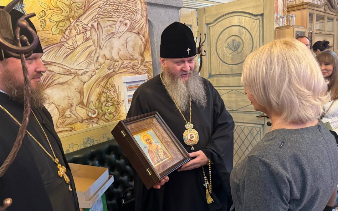 Митрополит Пантелеимон поздравил Министра здравоохранения с юбилеем