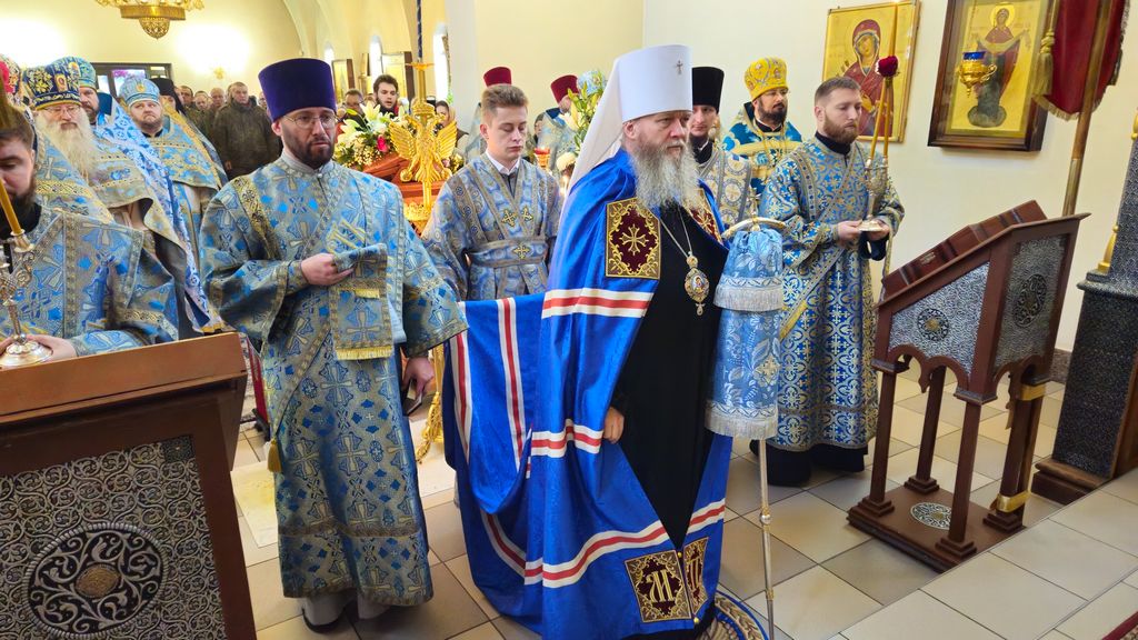 Митрополит пантелеимон возглавил празднование иконе Божией Матери Скоропослушница