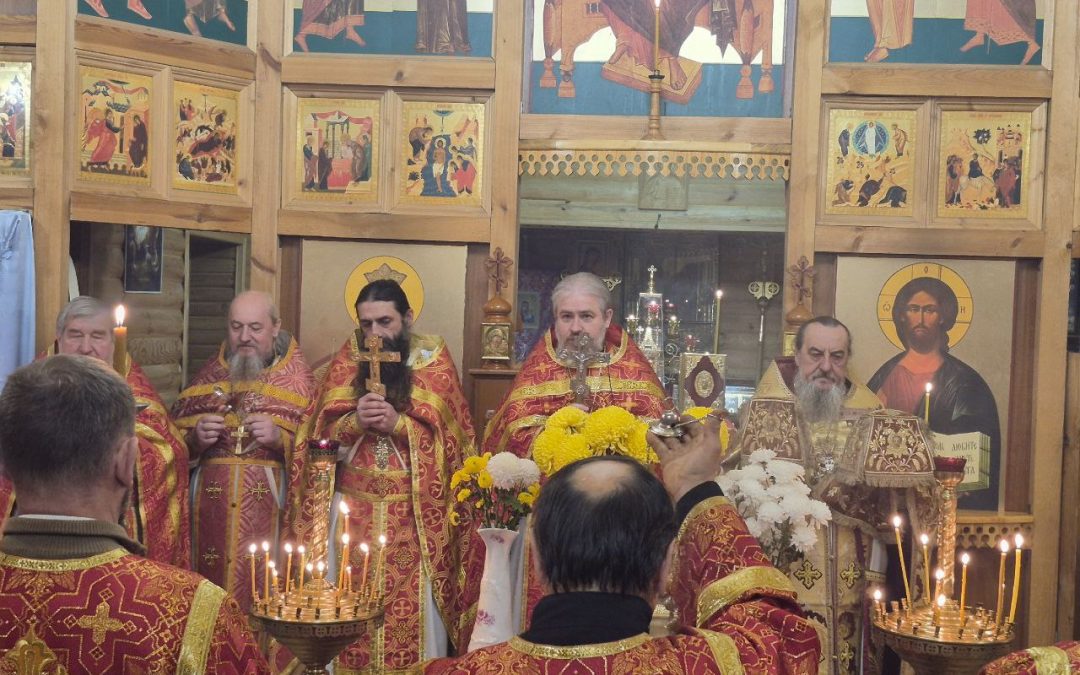 Престольный день храма святых мучеников Гурия, Самона и Авива