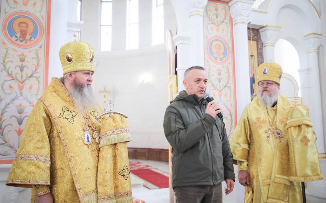 Владикавказ. Митрополит Пантелеимон принял участие в воскресном богослужении