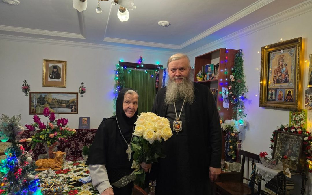 Митрополит Пантелеимон поздравил сестер Рождества-Богородичного монастыря с Рождеством Христовым