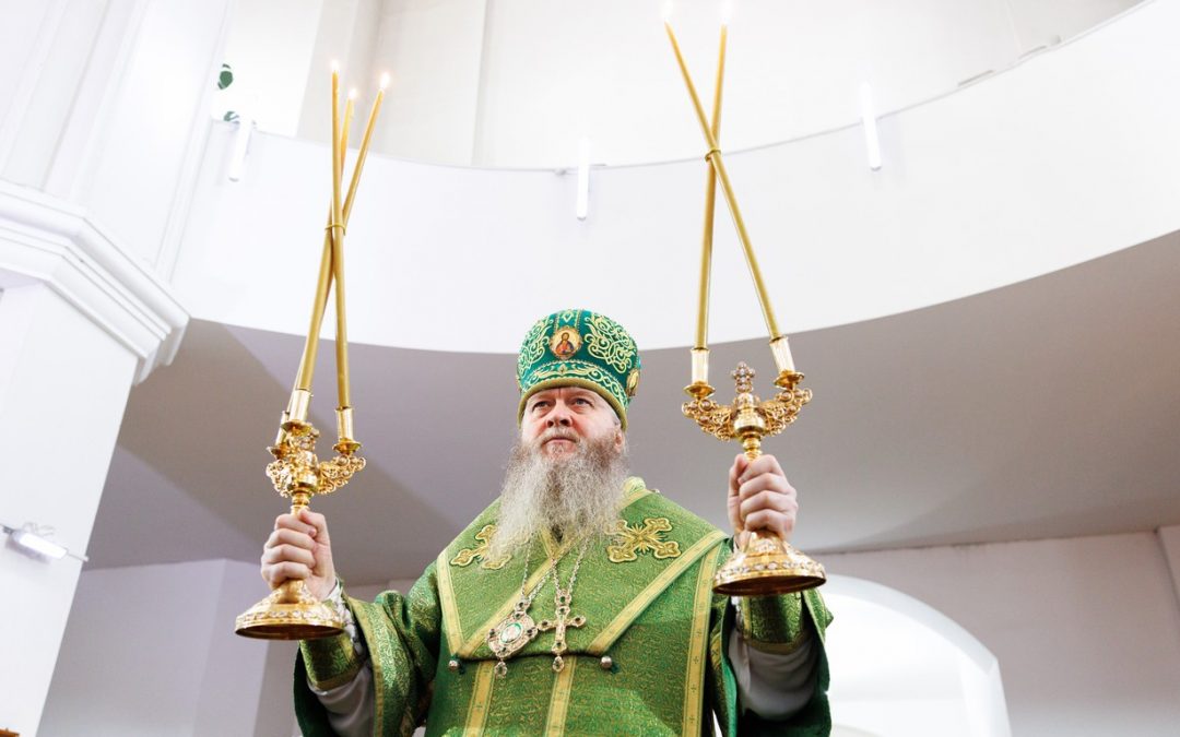 Митрополит Пантелеимон возглавил престольный праздник храма святого преподобного Серафима Саровского