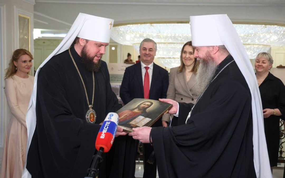 Восстановленные иконы Донбасса возвращаются на Родину