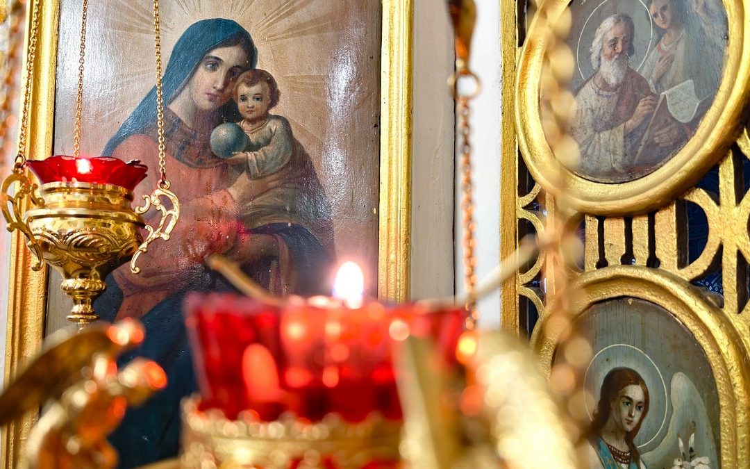 Митрополит Пантелеимон совершил молебен с акафистом у Луганской иконы Божией Матери