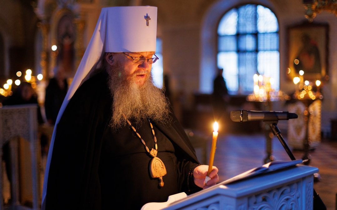 Митрополит Пантелеимон совершил первую в этом Великом посту Литургию Преждеосвященных Даров