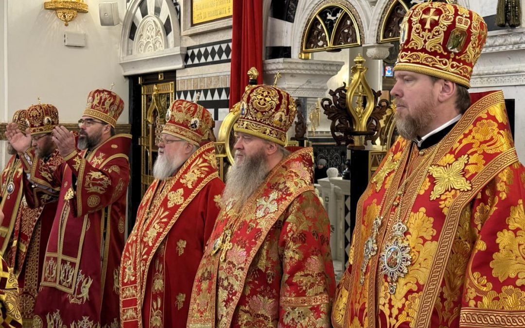 Горловка. Митрополит Пантелеимон принял участие в соборном богослужении