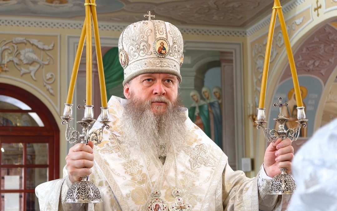 Митрополит Пантелеимон совершил богослужение Лазаревой Субботы