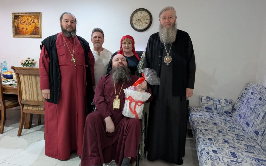 Митрополит Пантелеимон поздравил архиепископа Павла с Пасхой Христовой