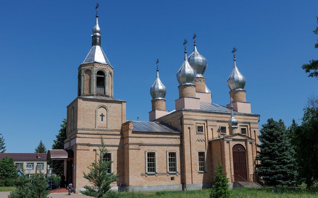 В праздник Вознесения Господня архипастырь возглавил престольное торжество в Вознесенском храме с. Зеликовка