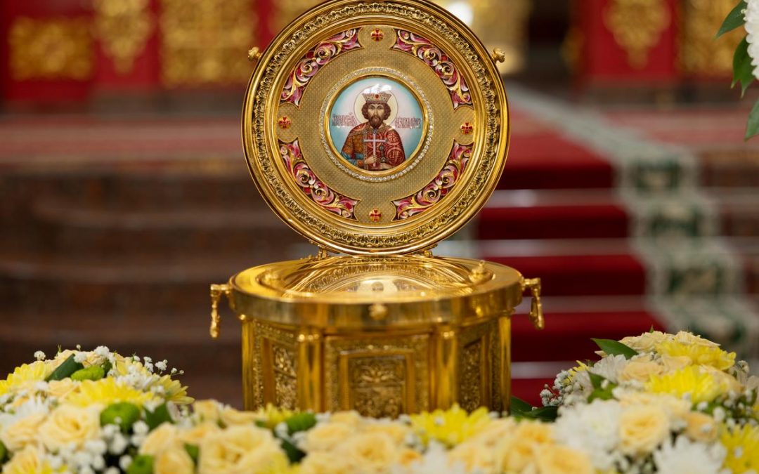 Престольный праздник во Владимирском кафедральном соборе Луганска