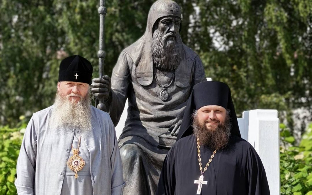 Митрополит Луганский и Алчевский Пантелеимон посетил Старицкий Свято‑Успенский мужской монастырь